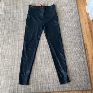 Spanx leather leggings